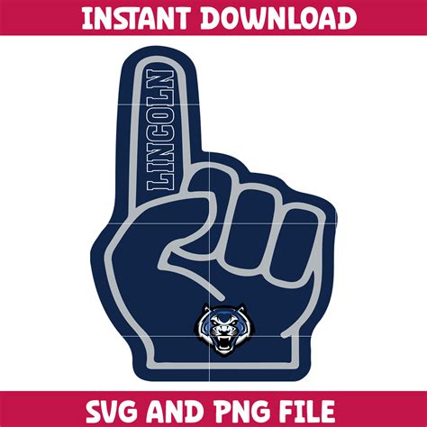 Lincoln ncaa Svg, Lincoln University logo svg, Lincoln Unive - Inspire ...