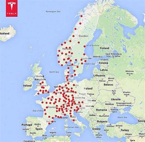 Tesla Supercharger Network Grows In Europe & Asia