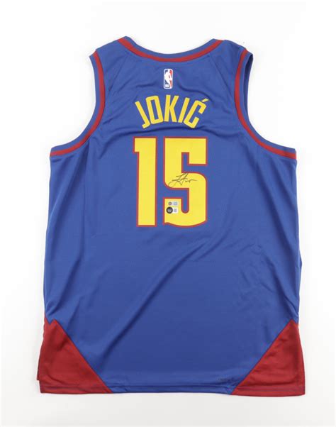 Nikola Jokic Signed Nuggets Jersey (Beckett & Jokic) | Pristine Auction