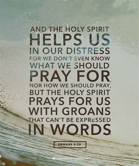 Romans | Spirit of truth, Holy spirit, Prayer verses