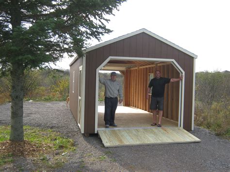 12' X 24' Wooden Portable Garage with double doors - Delivered Fully ...