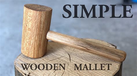 How To Make A Wooden Mallet - YouTube