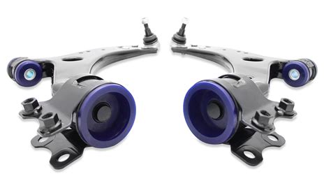 Front Lower Control Arm Set w/ SuperPro Bushings (21mm Ball Joint)