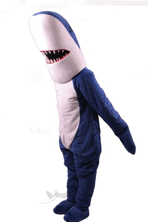 Blue Sharky Shark Mascot Costume Free Shipping