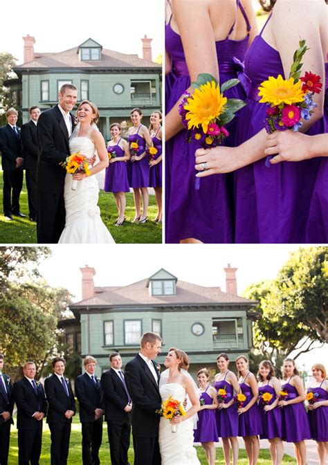 Eclectic DIY Purple and Yellow Wedding | Every Last Detail