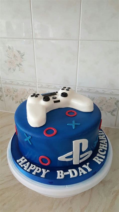 Playstation cake | Playstation kuchen, Kuchen kindergeburtstag, Kuchen ...