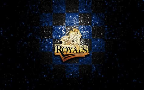 Download wallpapers Victoria Royals, glitter logo, WHL, blue black ...