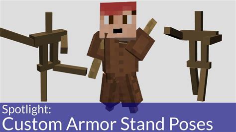 How To Make Armor Stands Strike a Pose in Minecraft - YouTube