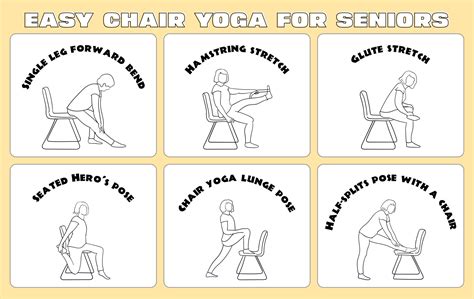 Free Printable Chair Yoga Exercises