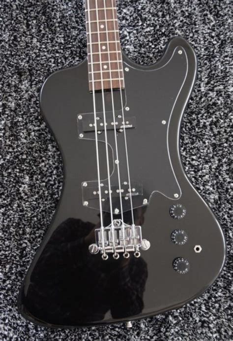 Custom Krist Novoselic Signature Black TB-Style Electric Bass Guitar ...