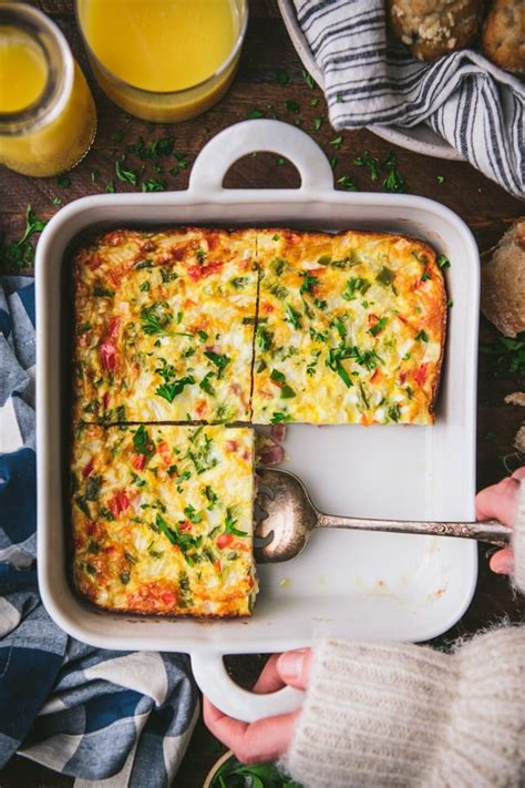 Baked Western Omelet ("Denver Omelet") - The Seasoned Mom