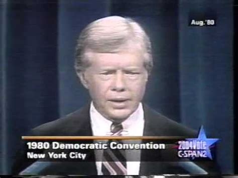 1980 Jimmy Carter Democratic Convention Acceptance Speech - YouTube