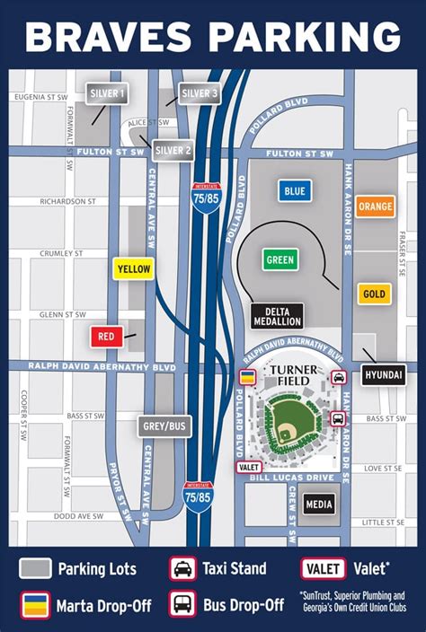 Turner Field Parking - Accessibility and Ease - Stadium Parking Guides