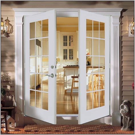 Outswing French Patio Doors With Screens | French doors exterior ...