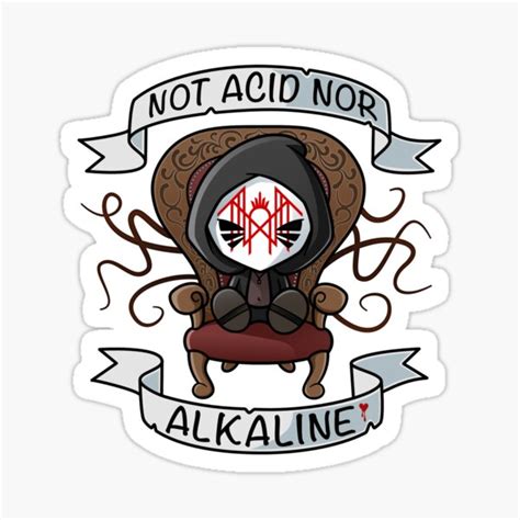 "Sleep Token - Alkaline" Sticker for Sale by lunixdesigns | Redbubble