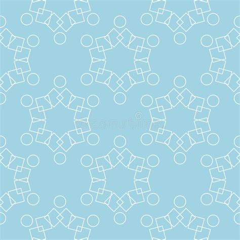 Navy Blue and White Geometric Seamless Pattern Stock Vector ...