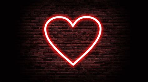 Neon Heart Wallpapers - Wallpaper Cave