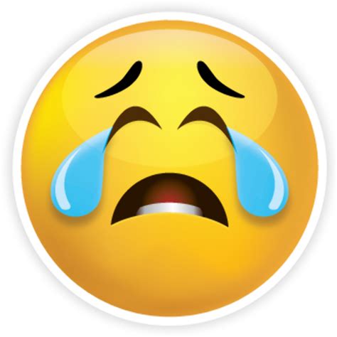 Download High Quality crying emoji clipart sad Transparent PNG Images ...