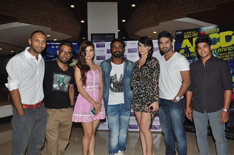 Full star cast team of film ABCD posing together at DOLBY ATMOS sound ...