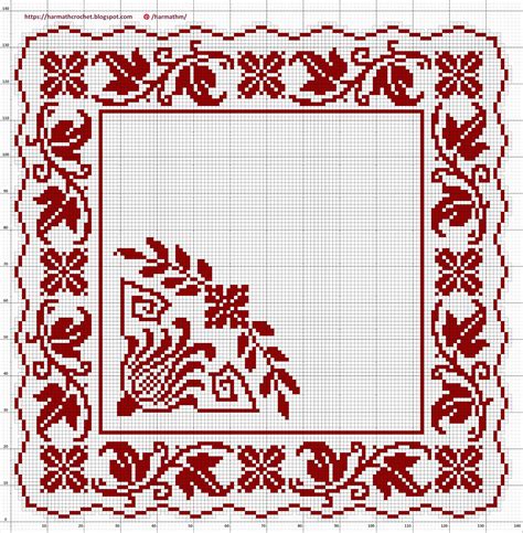 Filet - Crochet Patterns: Filet - crochet lace 413