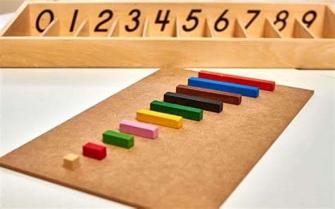 Discover Montessori math 🔢 💡 Fostering a love for numbers early on!