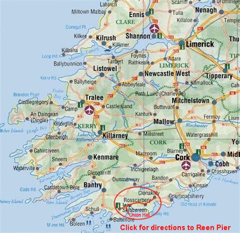 Cork Map - Ireland