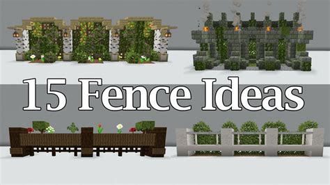 Fence Minecraft