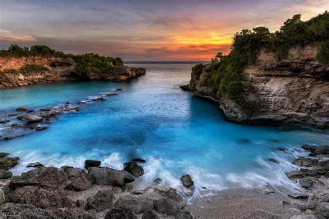 Blue Lagoon Bali - Hidden Beach In East Bali -Natural Warm Water ...