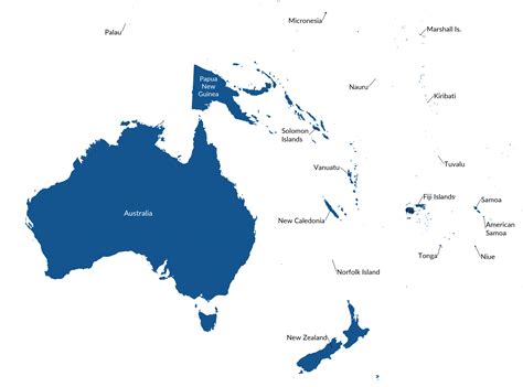 Map Of Australia Continents And Oceania Coloring Pages World Map | Porn ...