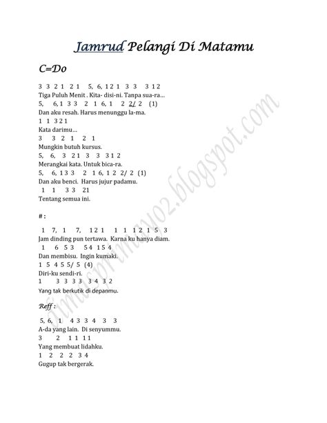 Jamrud Pelangi Di Matamu.pdf | DocDroid