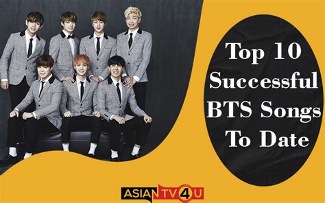 Top 10 Successful BTS Songs To Date - Asiantv4u