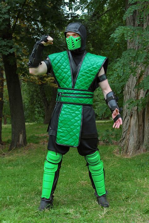 Mortal Kombat Reptile Vest - Syzoth Cosplay Vest