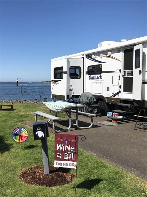 Winchester Bay RV Resort at Salmon Harbor Marina • Oregon Coast