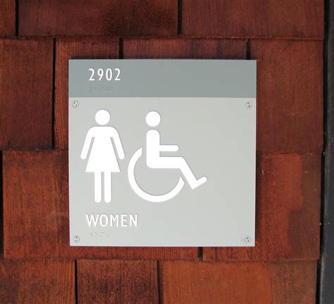 Custom Restroom Signs - Foothill College - Signs Unlimited