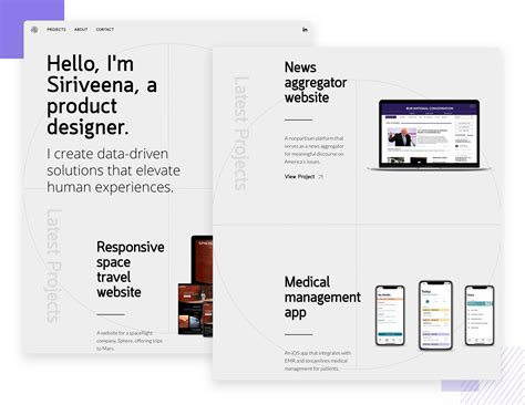 Ux Designer Portfolio Website Template