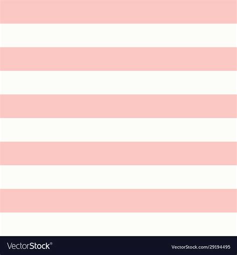 Horizontal pink and white stripes seamless Vector Image