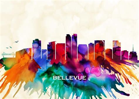 Premium Photo | Bellevue skyline