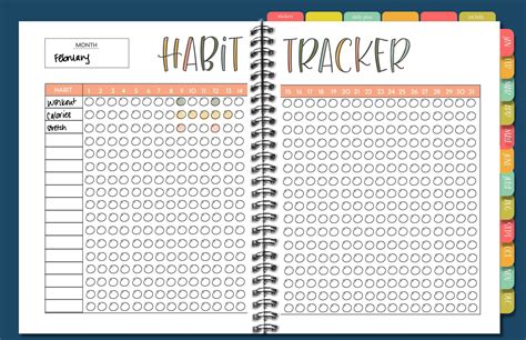 Habit Tracker | Printable or Digital Planner Insert | Jessica Stansberry