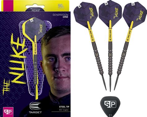 Target Luke Littler Gen1 90% Swiss Point Steel Tip Darts - Dartshopper ...