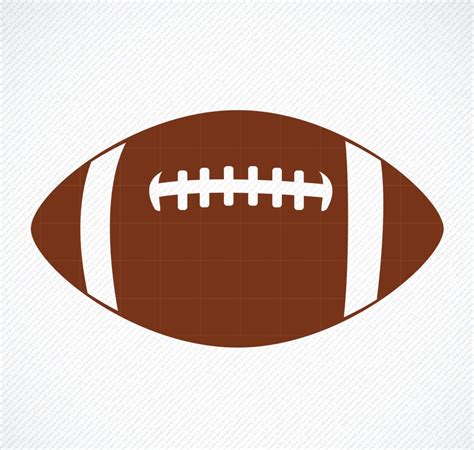 Football SVG Football Silhouette Football PNG Football Cut - Etsy