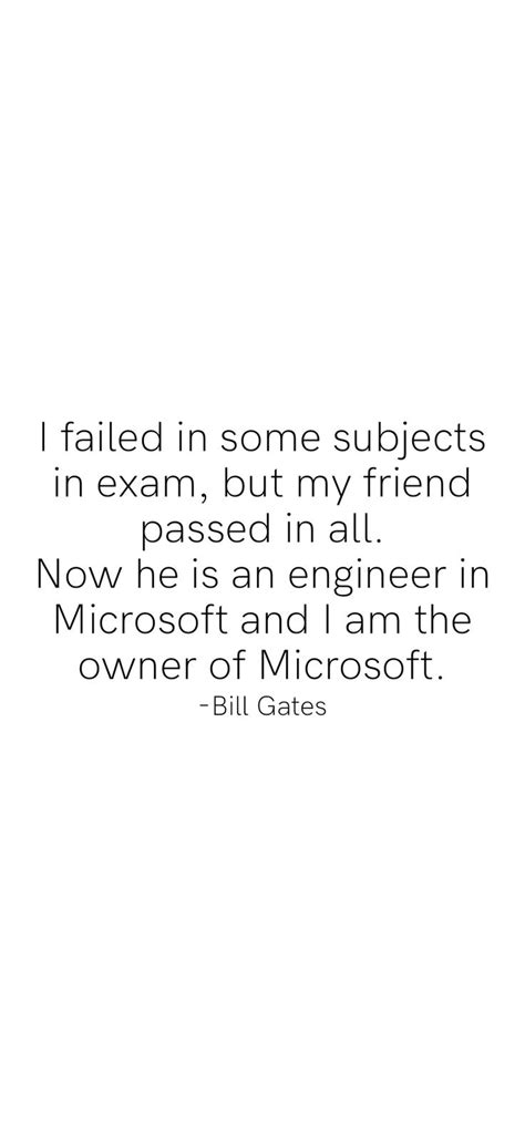 Failed Exam Quotes