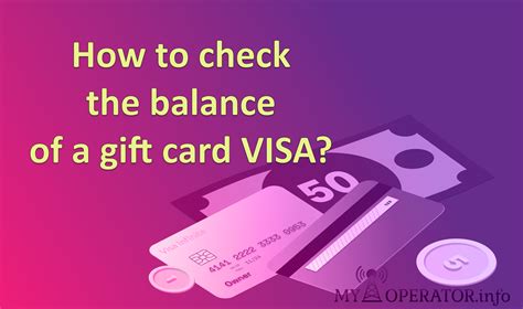 Balance for VISA gift card – How to check?