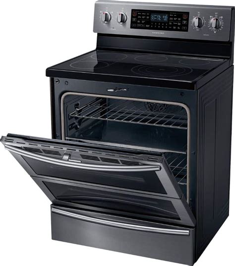 Samsung Flex Duo 5.9 Cu. Ft. Self-Cleaning Freestanding Fingerprint ...