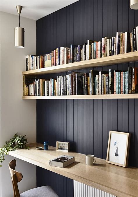 25 Home Office Shelving Ideas For Smarter Organization - DigsDigs