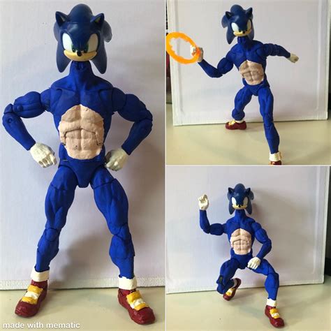 Gaze upon the beauty that is buff sonic. : r/ActionFigures