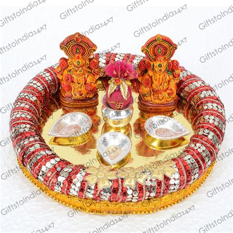 Handmade Diwali Puja Thali