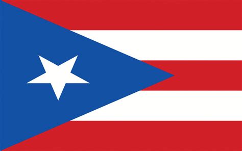 Printable Puerto Rico Flag - Printable Templates