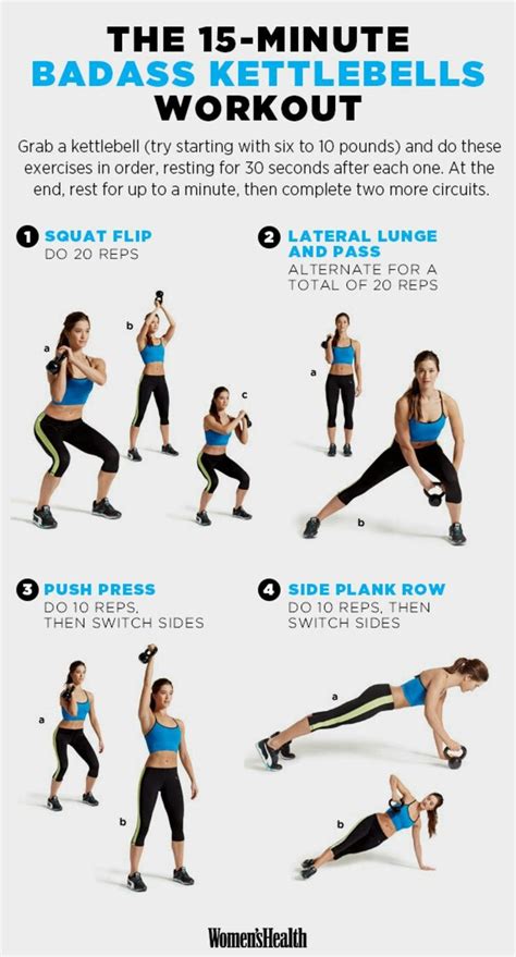 Full Body Printable Kettlebell Workout