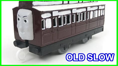 Old Slow Coach Thomas and friends Trackmaster custom - YouTube