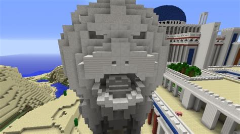 Lion Statue Minecraft Project